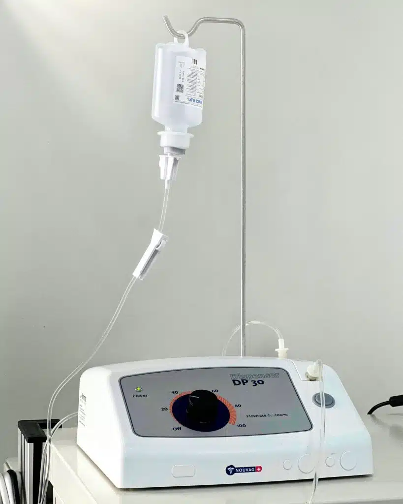 Infusion pump for gentle local anesthesia (local anesthesia)